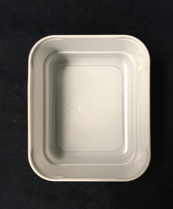 White Dish 3 x 3 and Lid - Image 3
